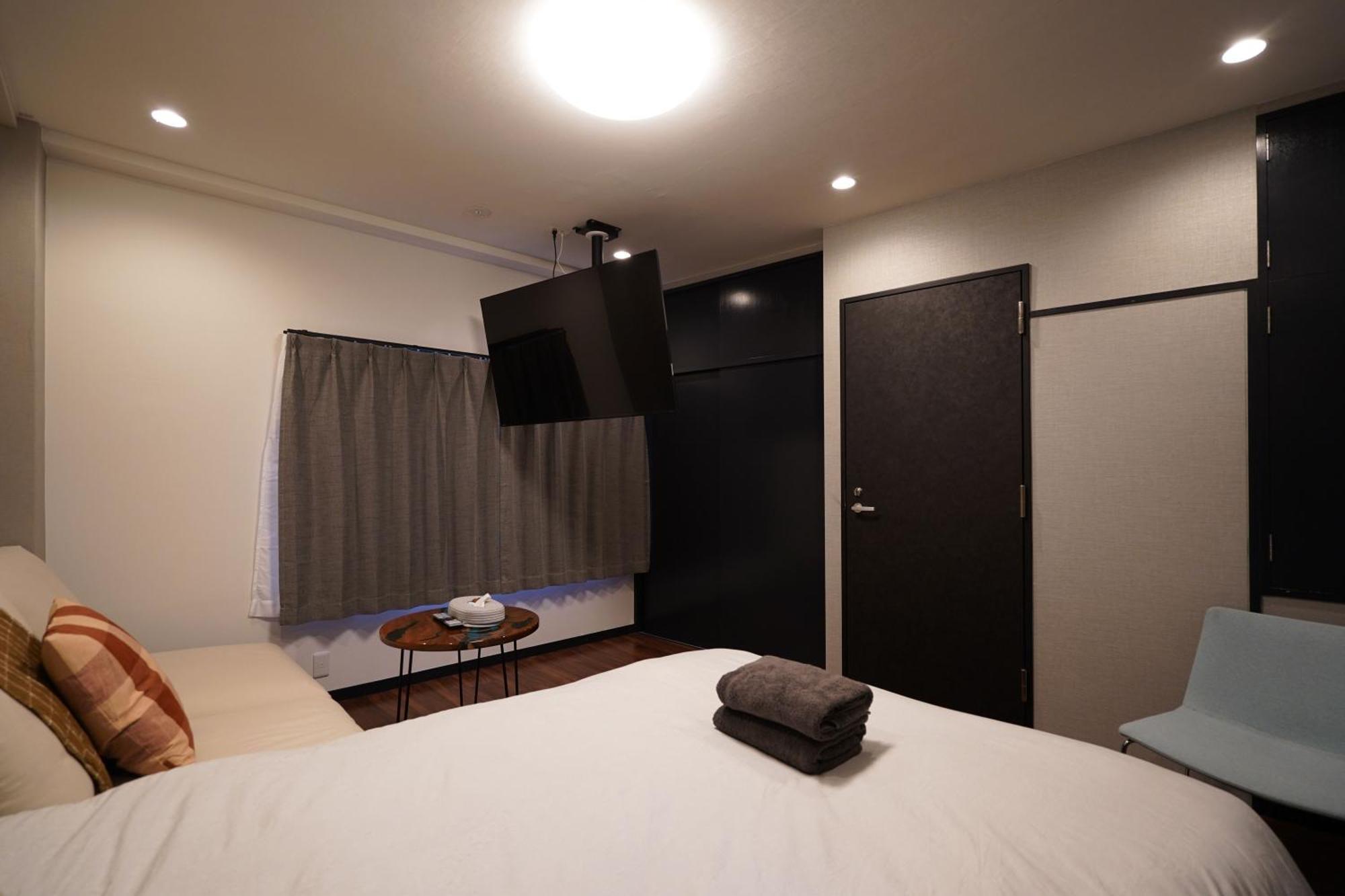 Penthouse 1-Bedroom Flat In Hiroo Shibuya Präfektur Tokio Exterior foto